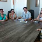 Reunião com cuidadoras de animais para discutir o Projeto em fevereiro de 2017.